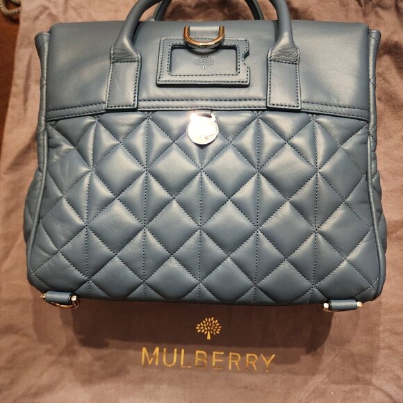 Mulberry Convertible Leather Backpack - Picture 7 of 7